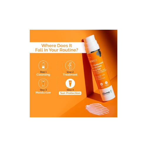 You are currently viewing The Derma Co 1% Hyaluronic Sunscreen